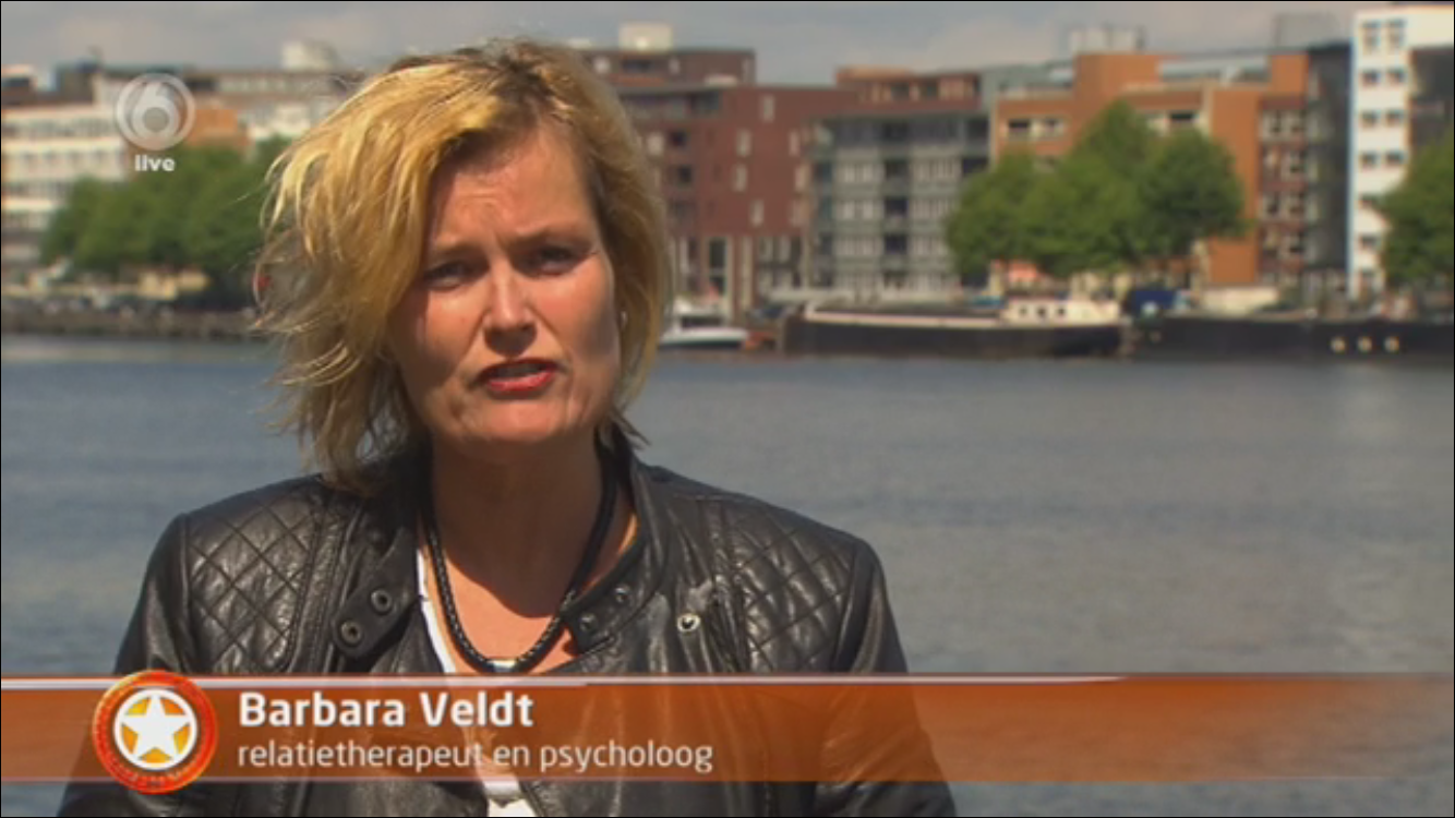 Barbara Veldt als relatietherapeut en psycholoog op SBS6