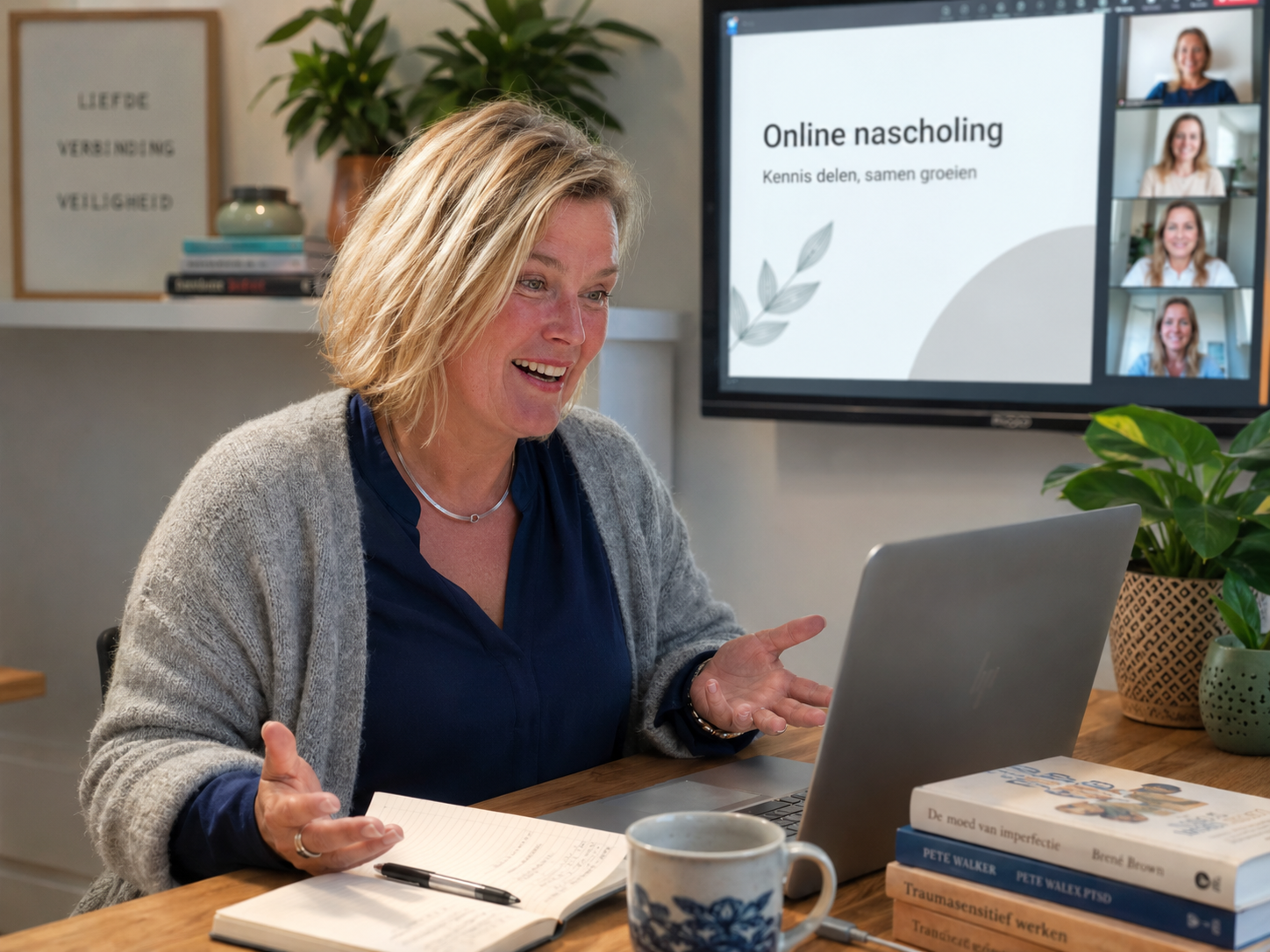 Foto van nascholing in kleine kring